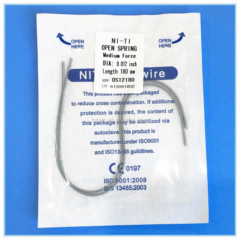 2024 ALS dental high quality orthodontic niti archwires with cheap price