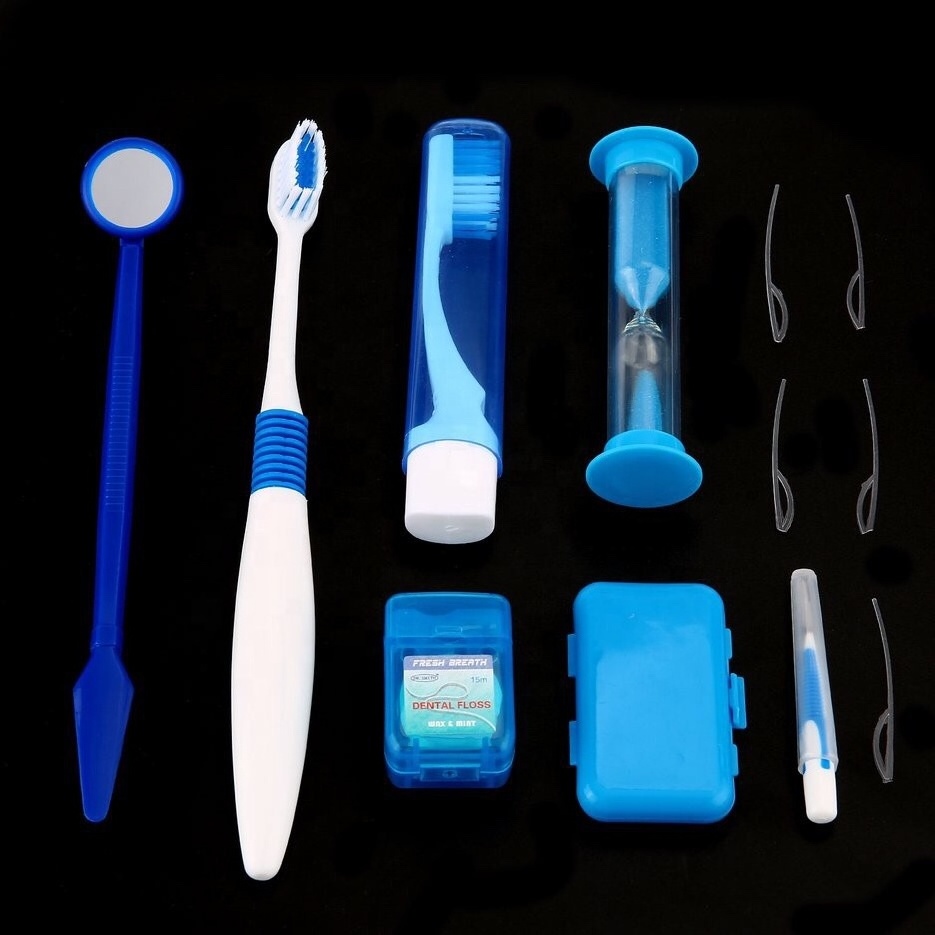 NEW Orthodontic Toothbrush Kits Clean Brace Appliance