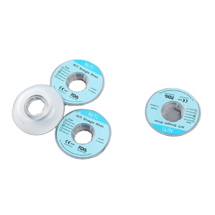 NEW NEW 2024 10pieces/pack ALS Dental Orthodontic SS wires for Brace bracket round and rectangular 10pcs per pack