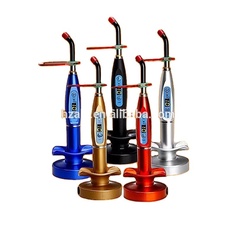 Cheap price Colored dental LED curing light used for teeth care