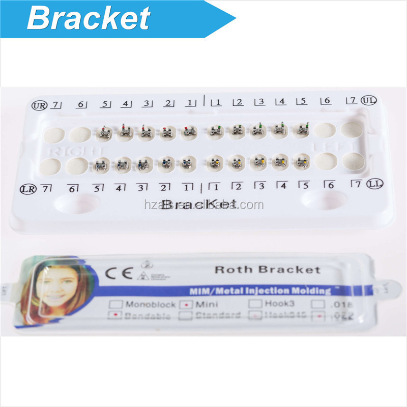 Hotsale China factory Ortho orthodontic braces 0.18 0.22 slot dental ortodontic bracket