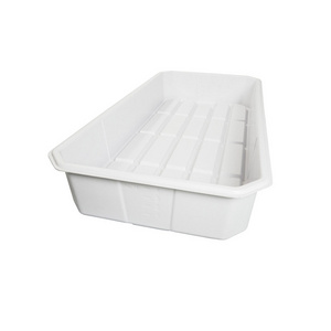 3x6 4x6 4x8 ABS HIPS White Black Hydroponic Growing Plastic Trays