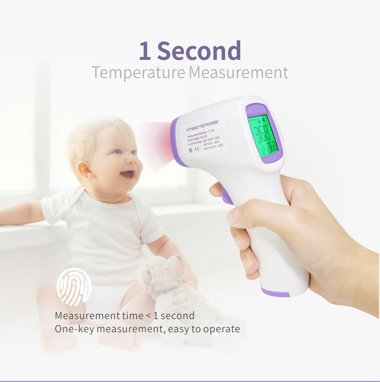 Adult Baby Electric Removable Battery Fever Infrared Ears Thermometer Gun Price Digit Forehead Medic Thermometer