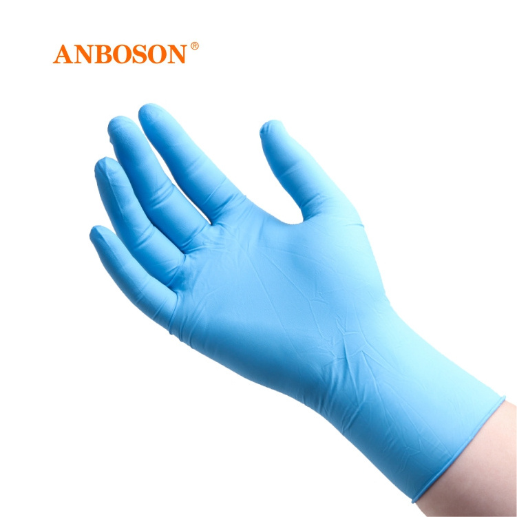 100Pcs 5Mil 9Inch Xs Latex Powder Free Disposable Nitrile Gloves for Kids Students Son or Daughter