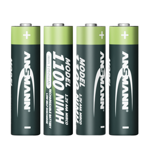 Ansmann high capacity 1.2V aaa rechargeable nimh aaa battery 1100mah for sale