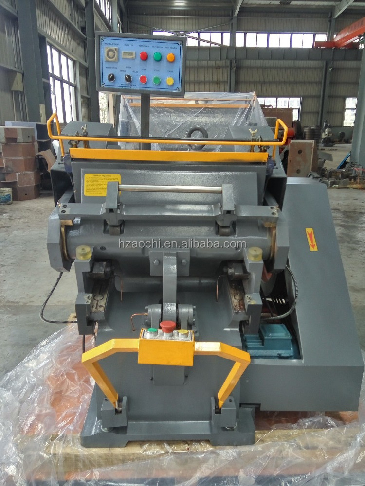 ML Series Heavy duty Paper die cutting machine with CE Standard