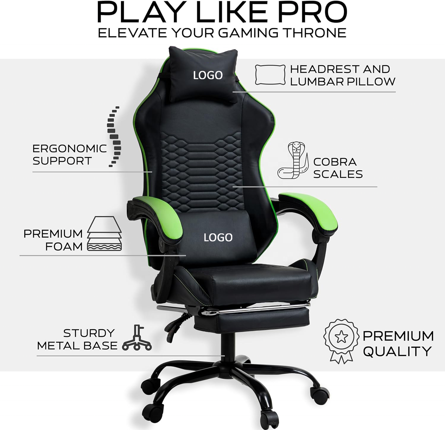 high back leather boss office swivel reclining massage cadeira gamer chair comfort design quality elite pro gaming chair