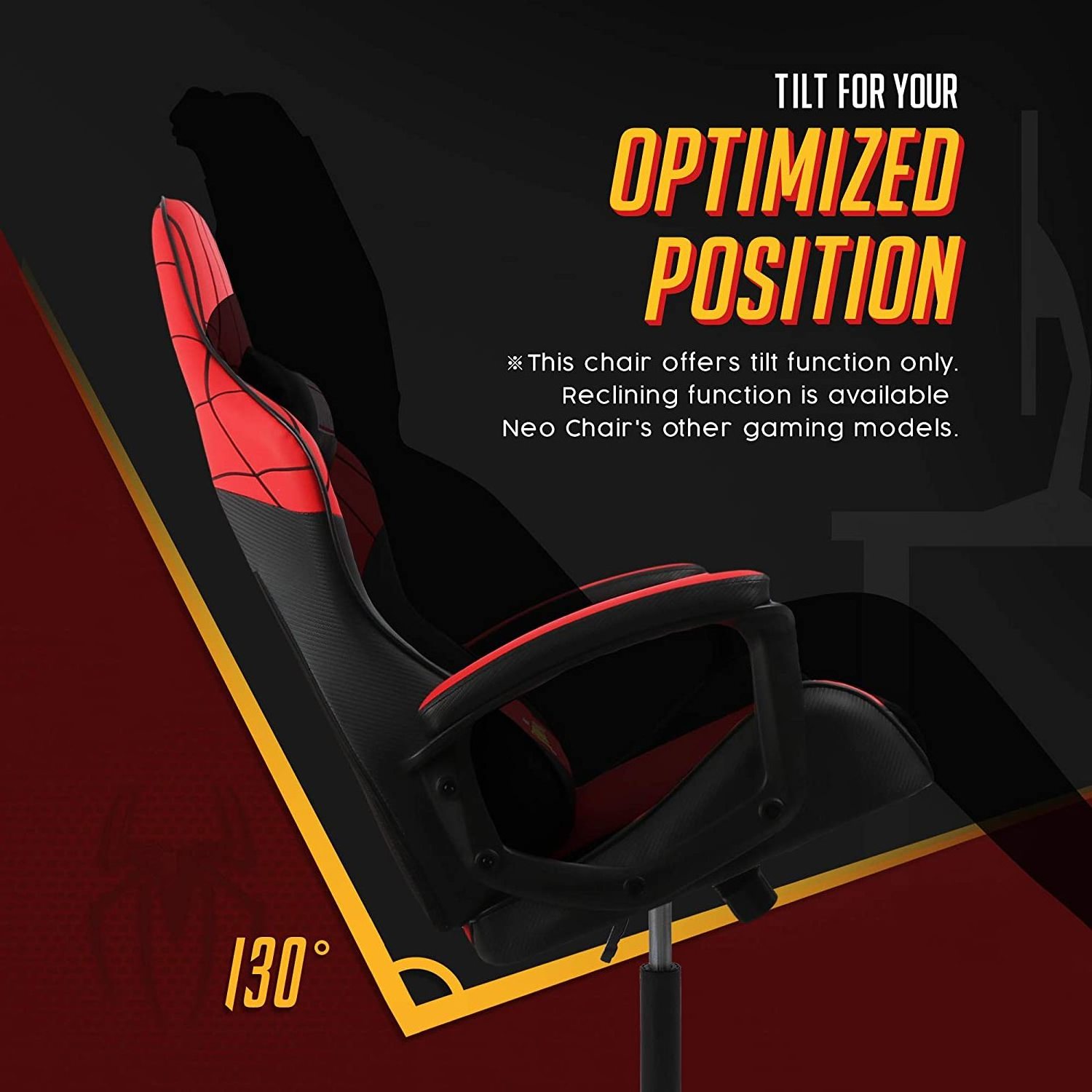 Custom Rocking Chair Chile Red Black Mesa Chair Gaming Extreme Computer Rocker Cockpit Silla Cadeira Pc Gaming Chair for Gamer