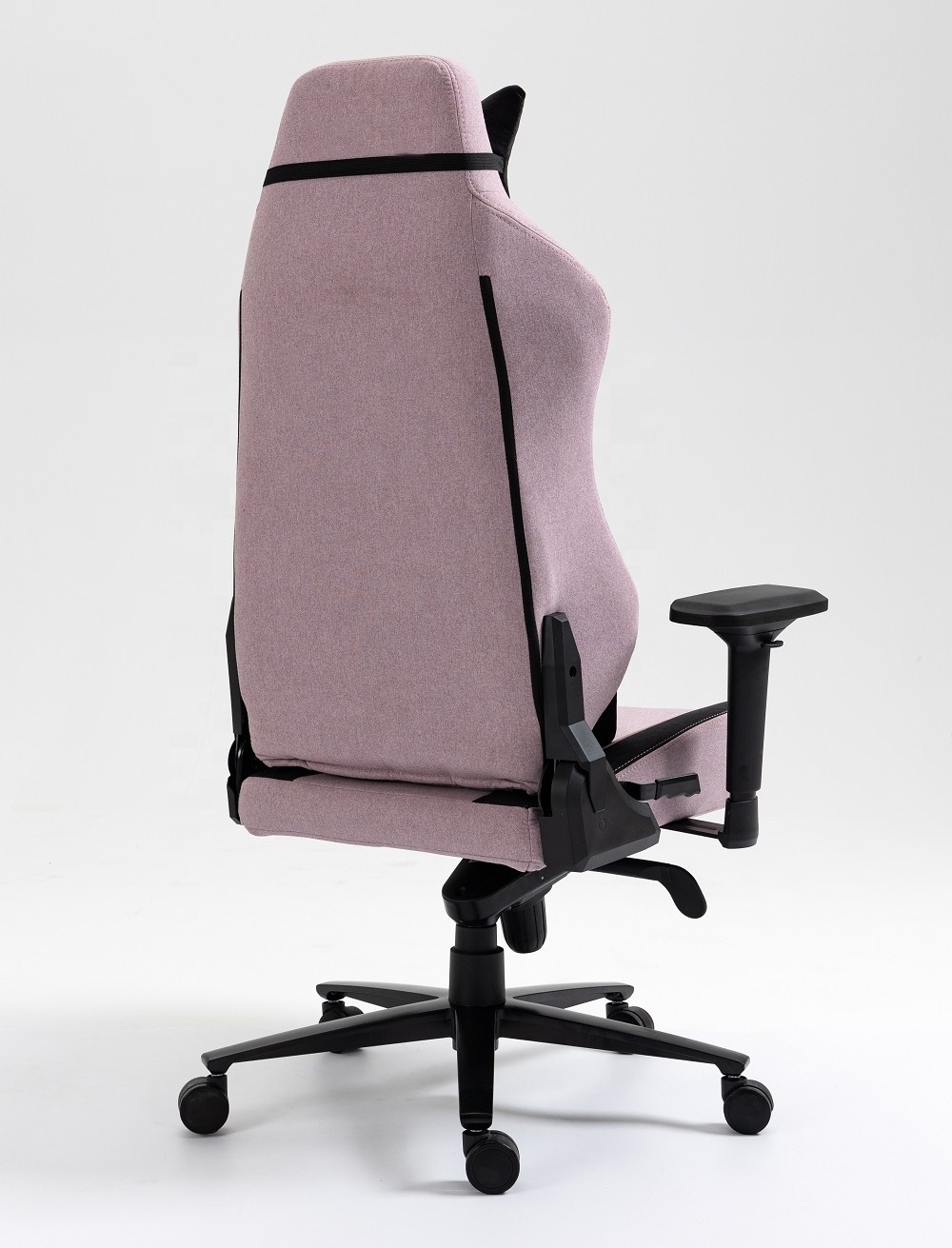 America Market EVO 2022 SERIES Pink SOFTWEAVE Fabric Extra Wide Frame Gaming Chair with Alu Base Computer Racing Chair