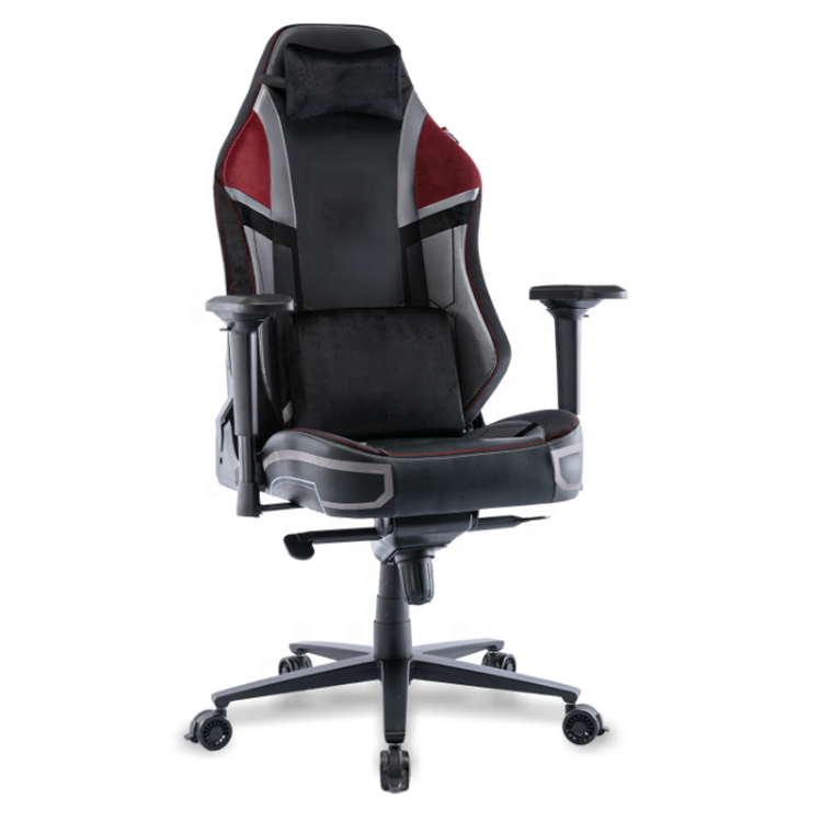 High Density Thick Cushion Office Chairs Grey Ventation Breathable Fabric Grey Silla Gamer Game Computer Gaming Chair Pc Gaming