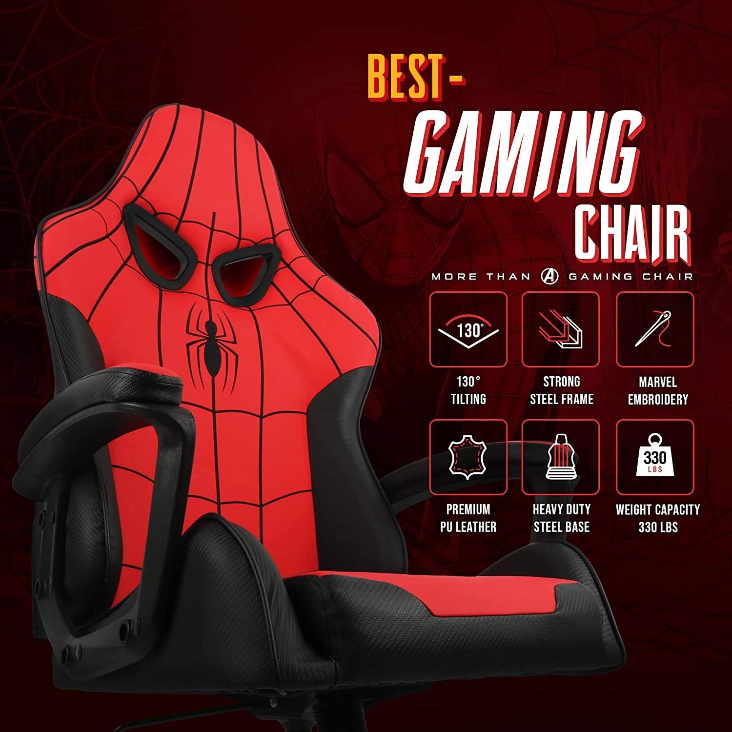 Custom Rocking Chair Chile Red Black Mesa Chair Gaming Extreme Computer Rocker Cockpit Silla Cadeira Pc Gaming Chair for Gamer