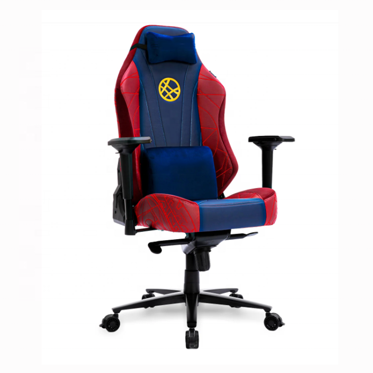 High Density Thick Cushion Office Chairs Grey Ventation Breathable Fabric Grey Silla Gamer Game Computer Gaming Chair Pc Gaming