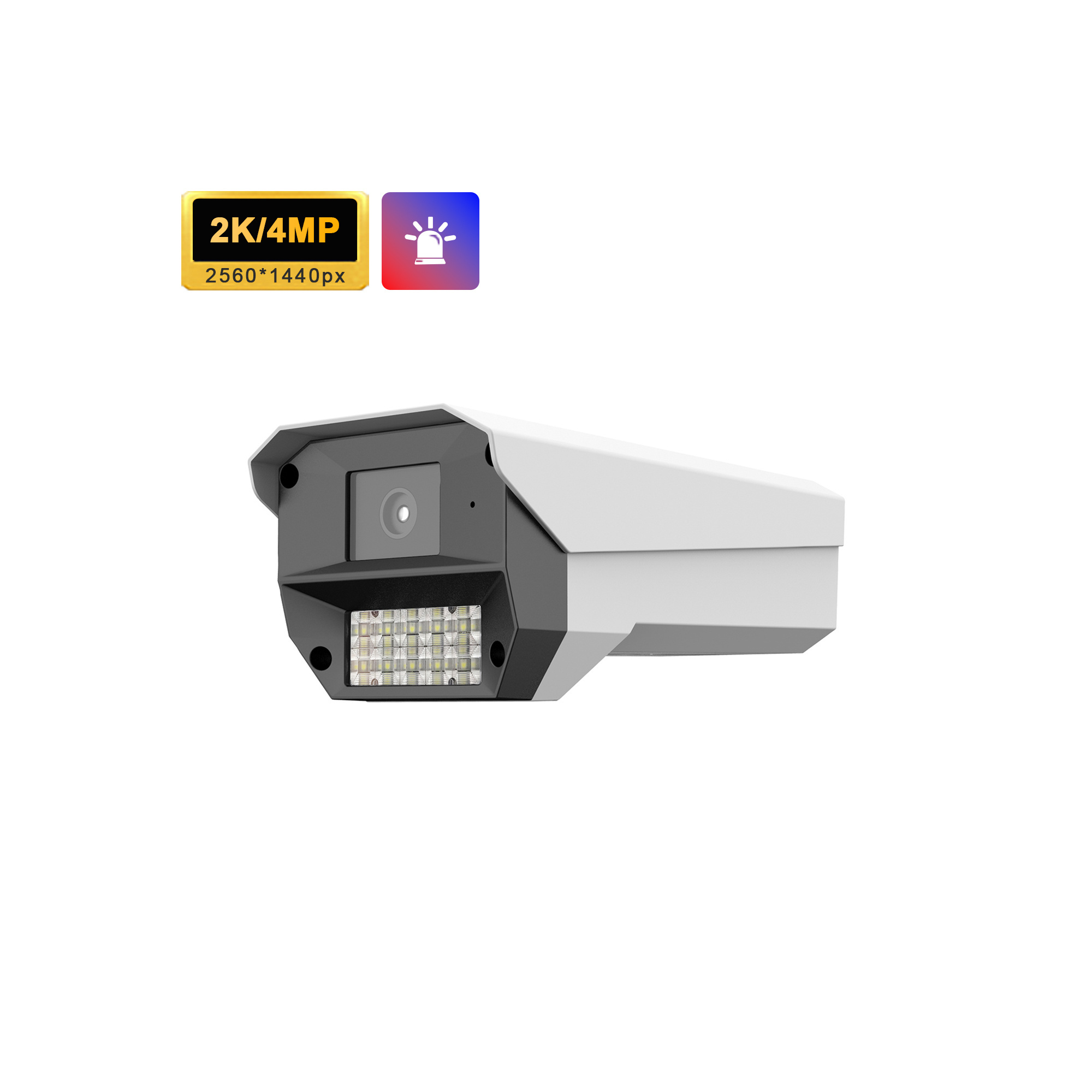 Cheap OEM H265 IP POE Indoor Outdoor Dual Light 4MP 2K AI Human Motion Detection CCTV Security Network IP Internet Bullet Camera