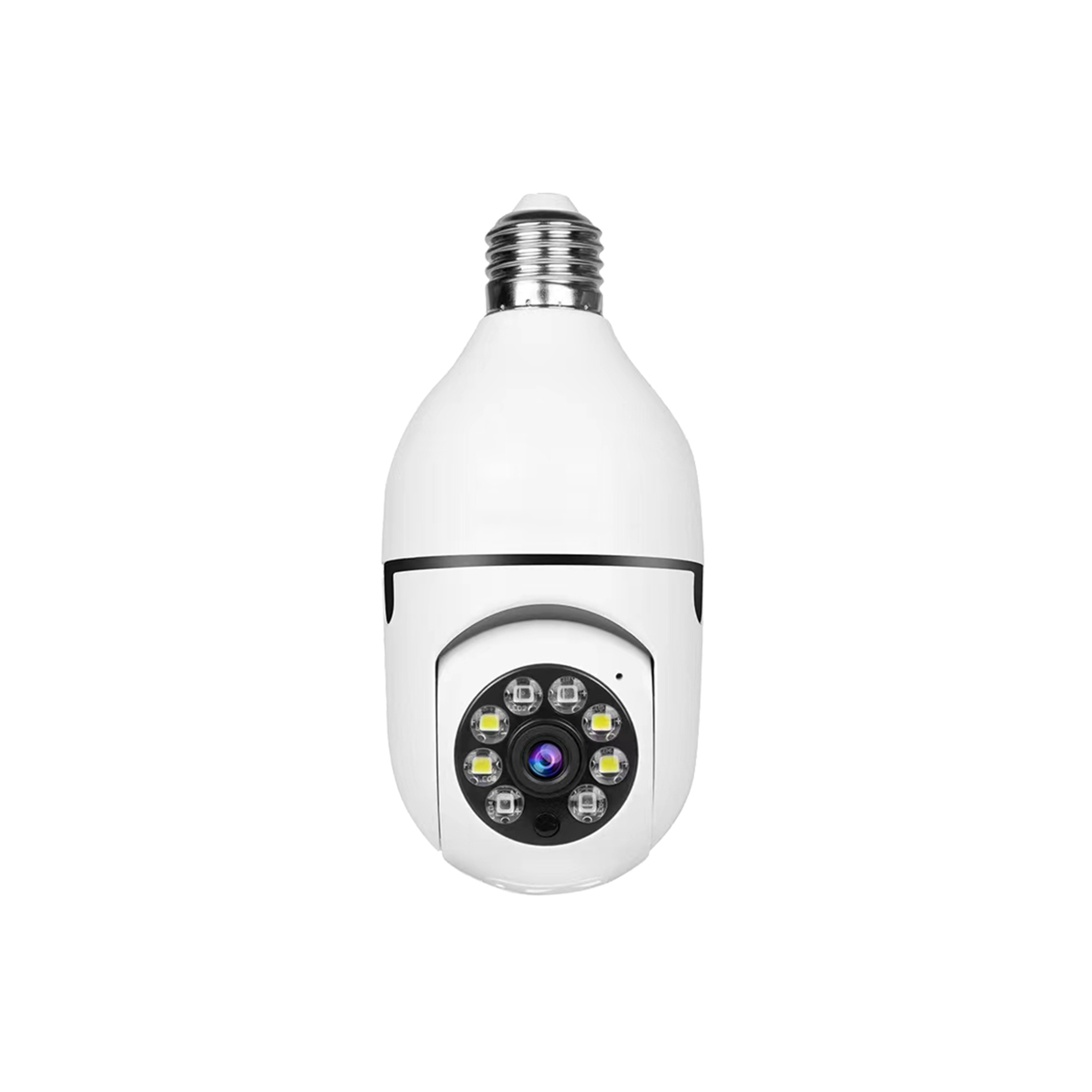 360 Panoramic Tuya Bombillo Camara De Seguridad Cctv Smart Home Security Ip Wireless Lightbulb Wifi Light Bulb Camera 360 Degree