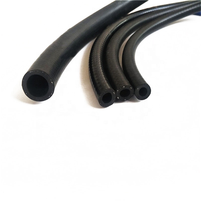 High-Pressure 3/8 1sn Braid Hydraulic Hose Assembly Sae 100r1 En853 Rated Industrial Fuel Oil Hose with Cutting Service