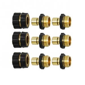 3/4\" Brass Quick Connect Hose Connector for Repair Custom OEM Supported