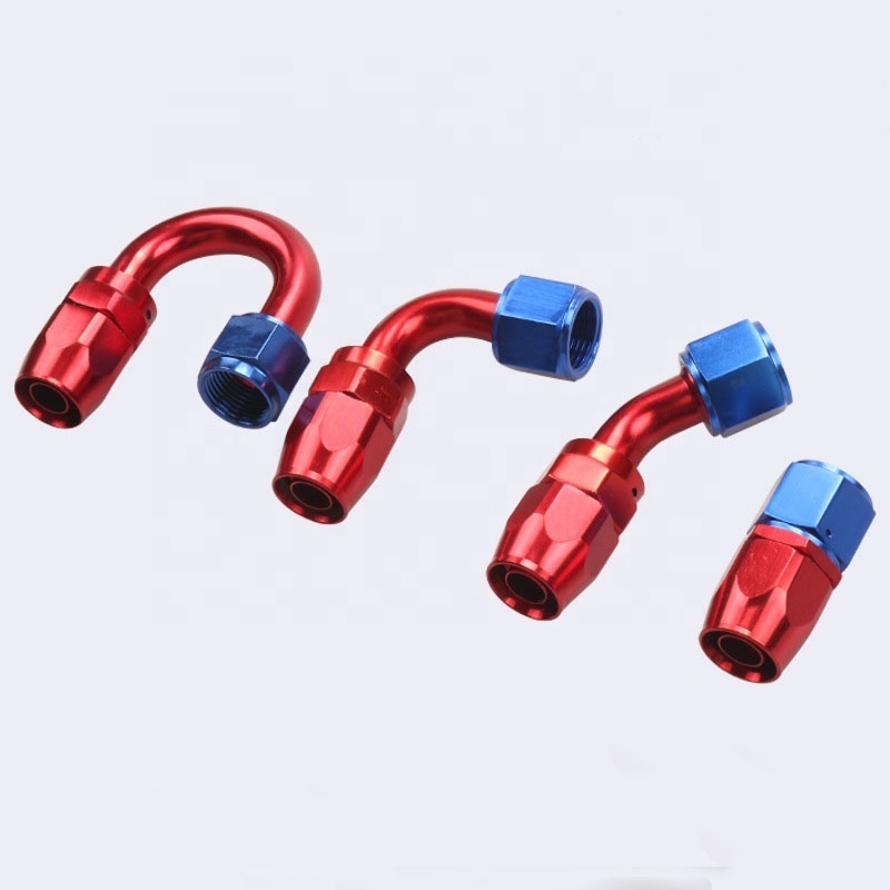 Automobile Modification Oil Cooling Joint Female Internal Thread 90 Degree Inverted Oil Pipe Joint