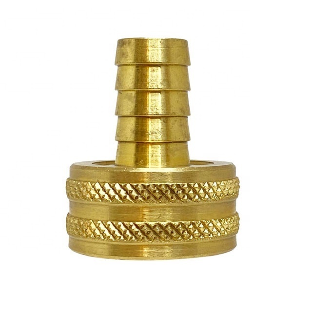 100% Pure Brass Hose Barb Male Threaded Nipple OEM Customizable Pneumatic Fittings Connectors for Hose Accessories