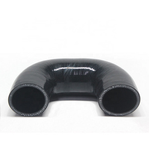 Factory Wholesale Radiator Rubber Hose Heat Resistant Silicone Braided with Cutting and Moulding Processing Services