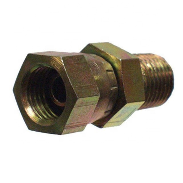 Customizable Carton Steel Hydraulic Hose Fittings and Adapters OEM Supported Hydraulic Connectors