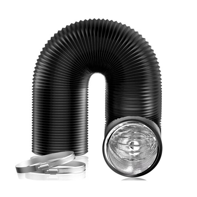 High Quality PVC Aluminum Foil Flexible Duct Hose Modern Industrial Style for HVAC Ventilation and Air Conditioning