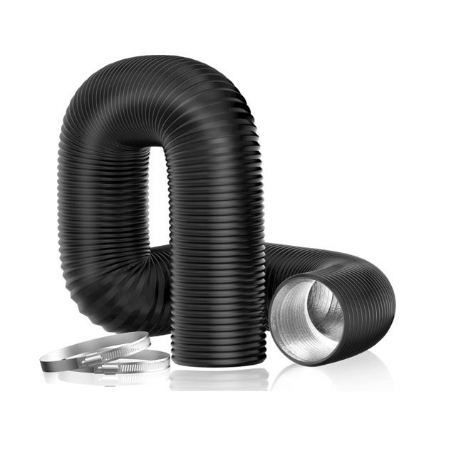 High Quality PVC Aluminum Foil Flexible Duct Hose Modern Industrial Style for HVAC Ventilation and Air Conditioning