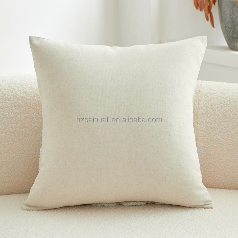 Factory Custom Sofa Decoration Linen 45x45 Moroccan Tufted Throw Pillow Cover Cushion Covers