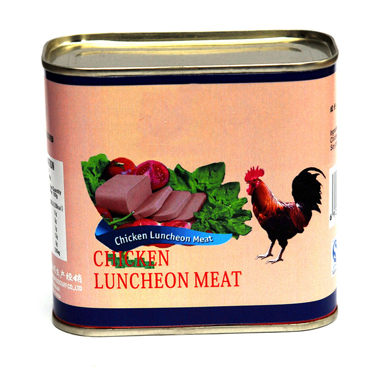 Guaranteed Quality Premium Trusted Quality Beef Chicken Canned Luncheon Meat 340g Halal For Halal African Muslim Food Cook