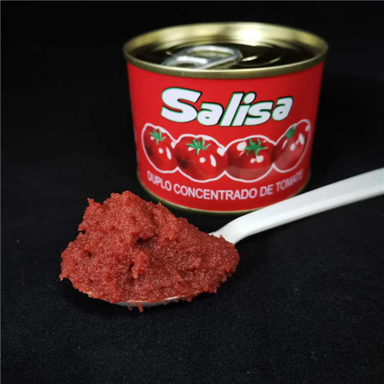 Good Selling Organic Quality Tinned Tomato Paste 22-24 28-30 Canned Tomato Food For Halal African Muslim Cook