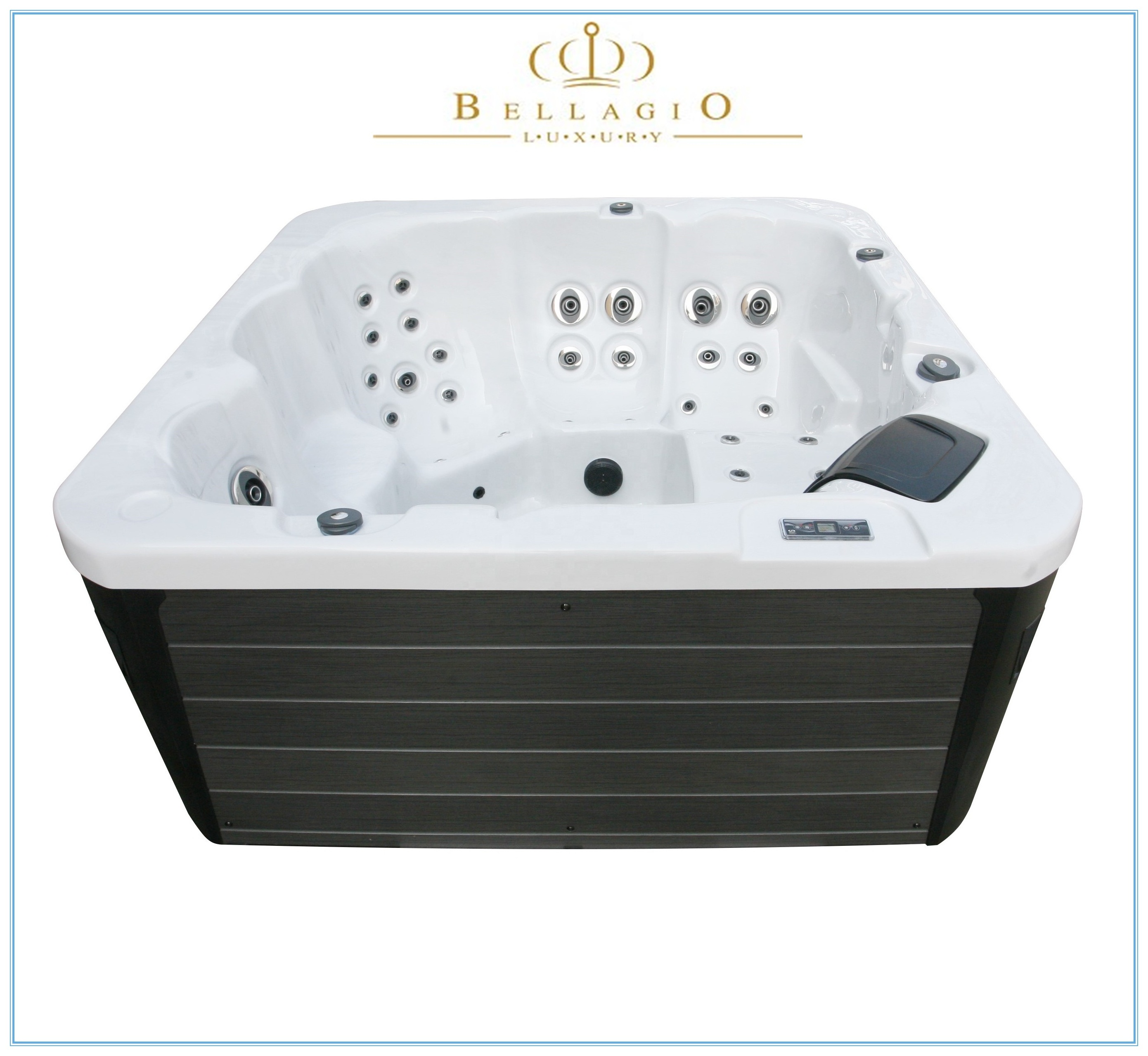 Luxury Pure Acrylic Hot Tub Swim Spa/4 People Portable Chinese Balboa Massage Spa/Whirlpool Bathtub