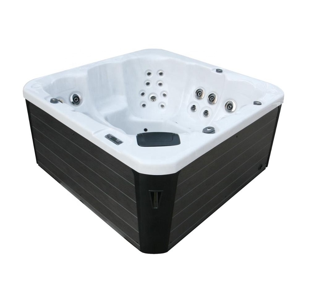 Luxury Pure Acrylic Hot Tub Swim Spa/4 People Portable Chinese Balboa Massage Spa/Whirlpool Bathtub