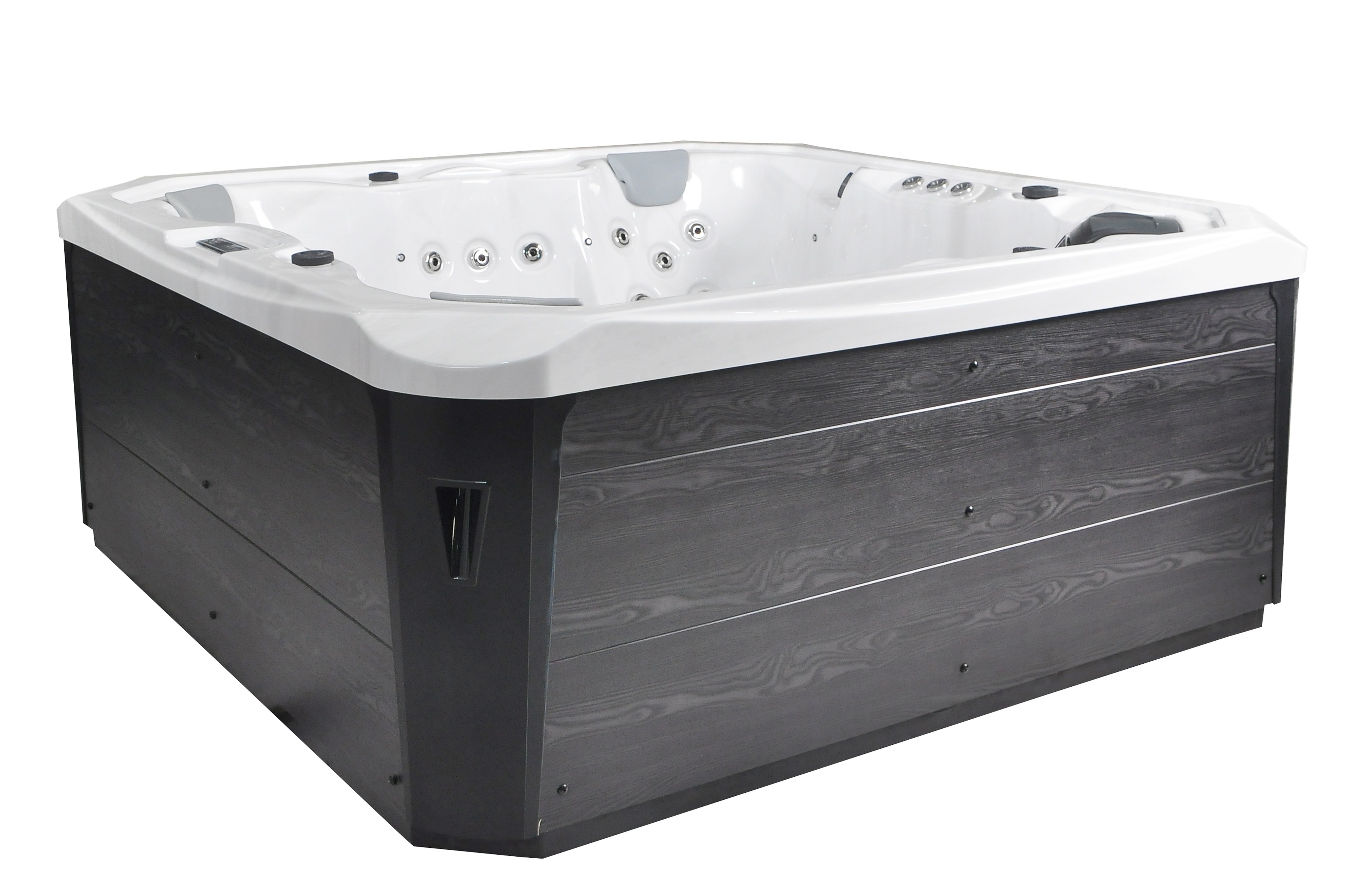 New Cheap Outdoor Spa 6 Person Family Acrylic Whirlpool Massage Royal Bathtub freestanding spa tub, Led Light  Massage Bathtubs