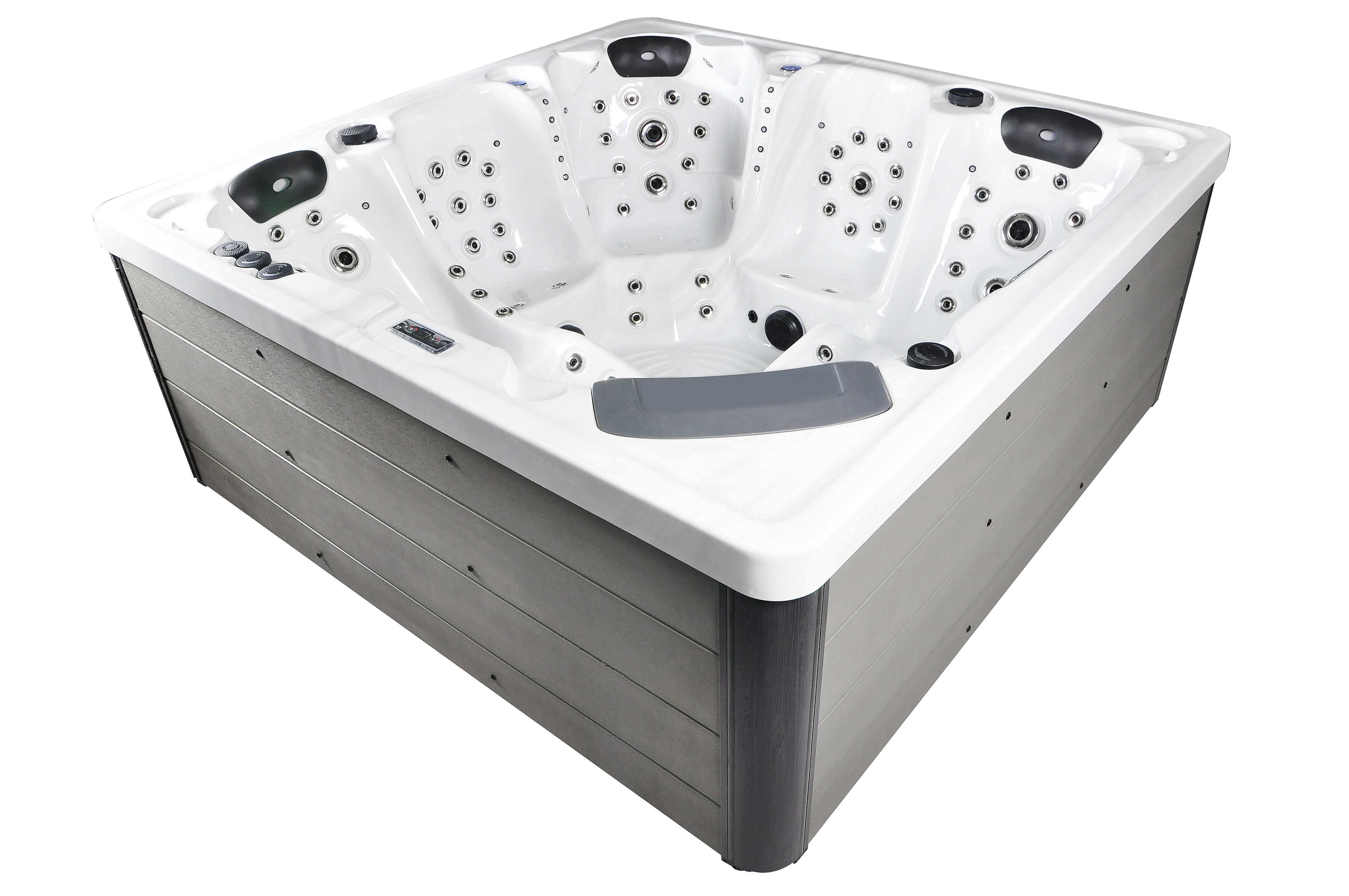 New Hot Led Tube Luxury Float Spa,Six Person Balboa Hot Tub Spa Outdoor with Whirlpool Bathtub Jet