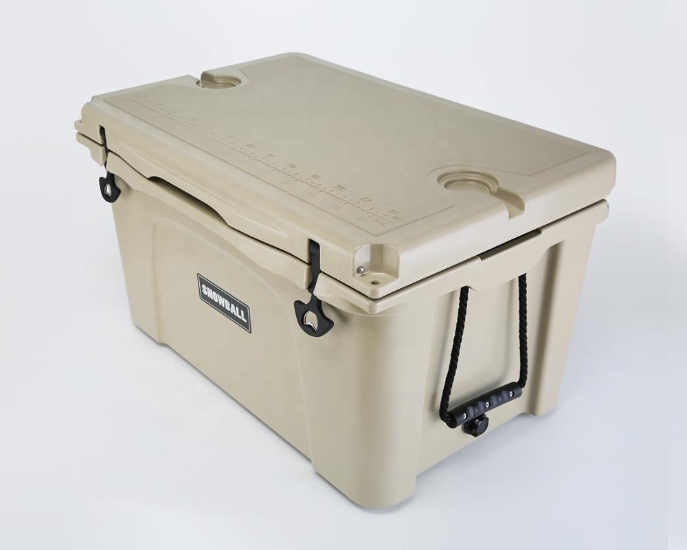 65L rotomolded plastic ice chest commercial cooler box cooling box for outdoor camping and fishing