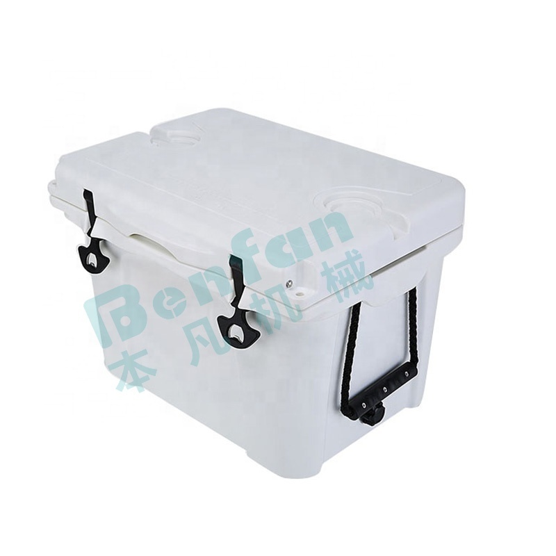 Rotomolded Cooler Box Ice Chest Cooler Box with Lock Wheel/hard Coolers Keep Food Fresh Perfect for Fishing Boating Insulated