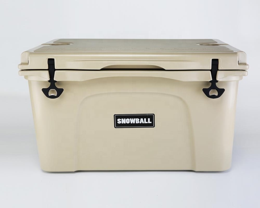 65L rotomolded plastic ice chest commercial cooler box cooling box for outdoor camping and fishing