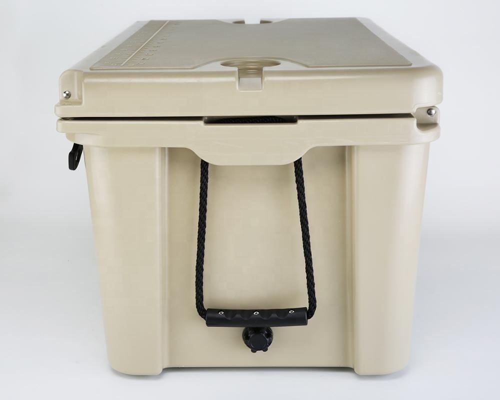 65L rotomolded plastic ice chest commercial cooler box cooling box for outdoor camping and fishing