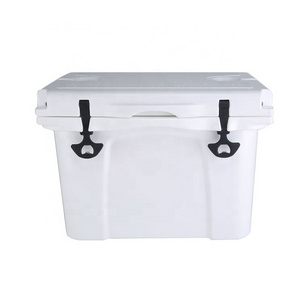 Rotomolded Cooler Box Ice Chest Cooler Box with Lock Wheel/hard Coolers Keep Food Fresh Perfect for Fishing Boating Insulated