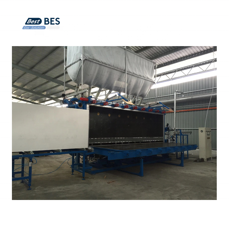 BES Automatic PLC EPS Polystyrene Expander Block Machine Styrofoam Molding For Buildings Production Line Wall Roof Insulation