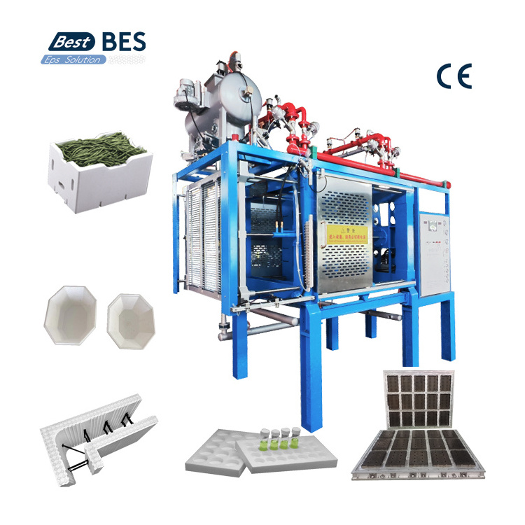 EPS Expandable Polystyrene Shape Moulding Molding Thermocol Forming Machine for Ice Vegetable Fish Box Underfloor Heating Panel