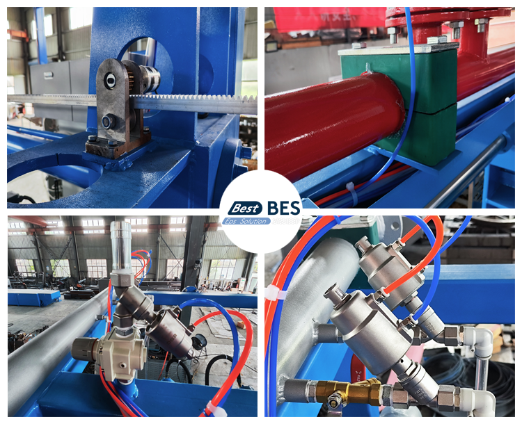 EPS Insulation Shape Moulding Molding Machine for Styrofoam Ice Fish Box Fridge Package Cornice ICF Insert Brick Production Line