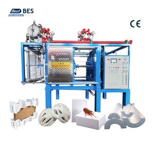 EPS Insulation Shape Moulding Molding Machine for Styrofoam Ice Fish Box Fridge Package Cornice ICF Insert Brick Production Line