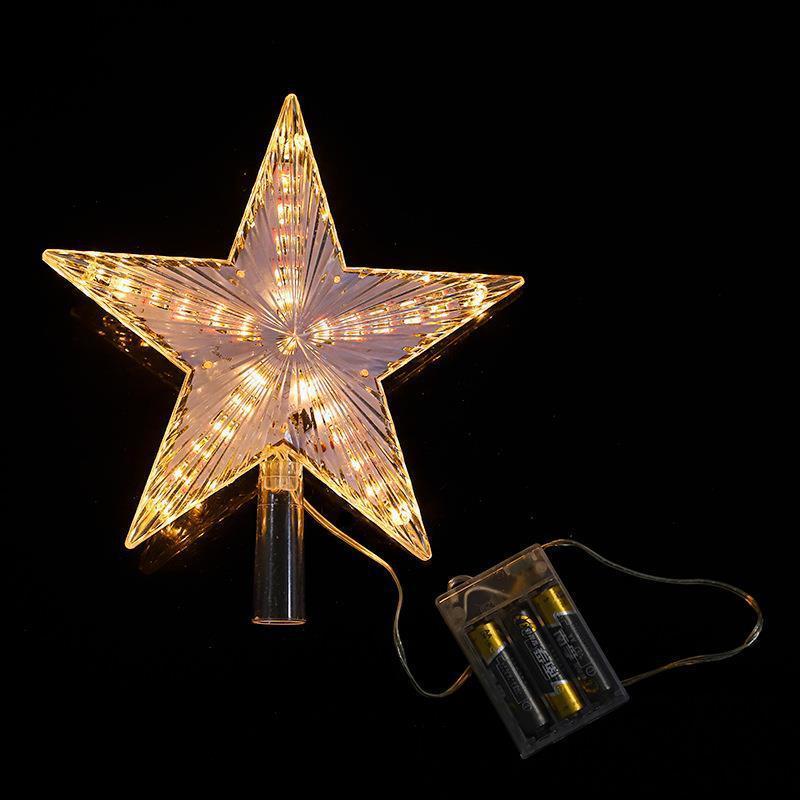 Top Star Factory AA Battery Operated LED Christmas Tree Outlets Christmas Lights