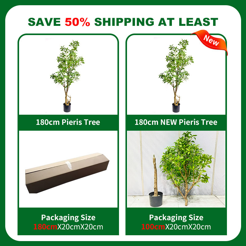 Bonsai fake trees indoor artificial plants garden plastic iron wire tree decoration wholesale detachable