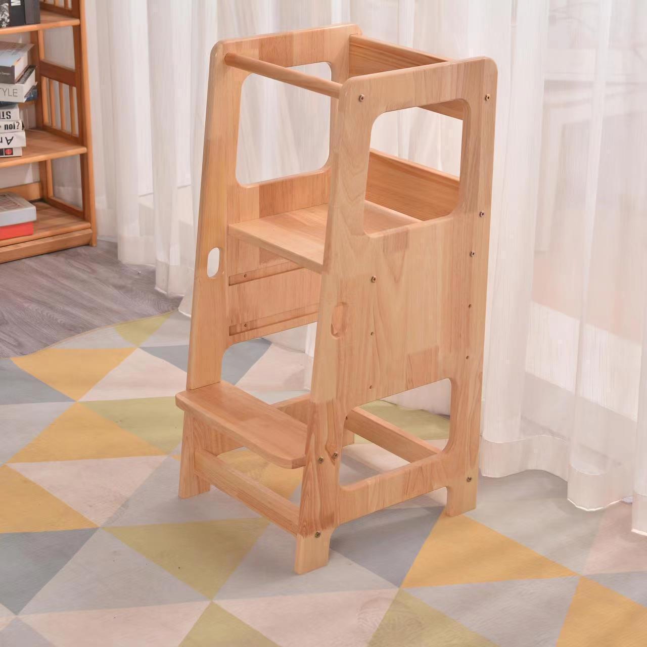 Kitchen Step Stool for Toddlers learning tower montessori  Children Standing Helper