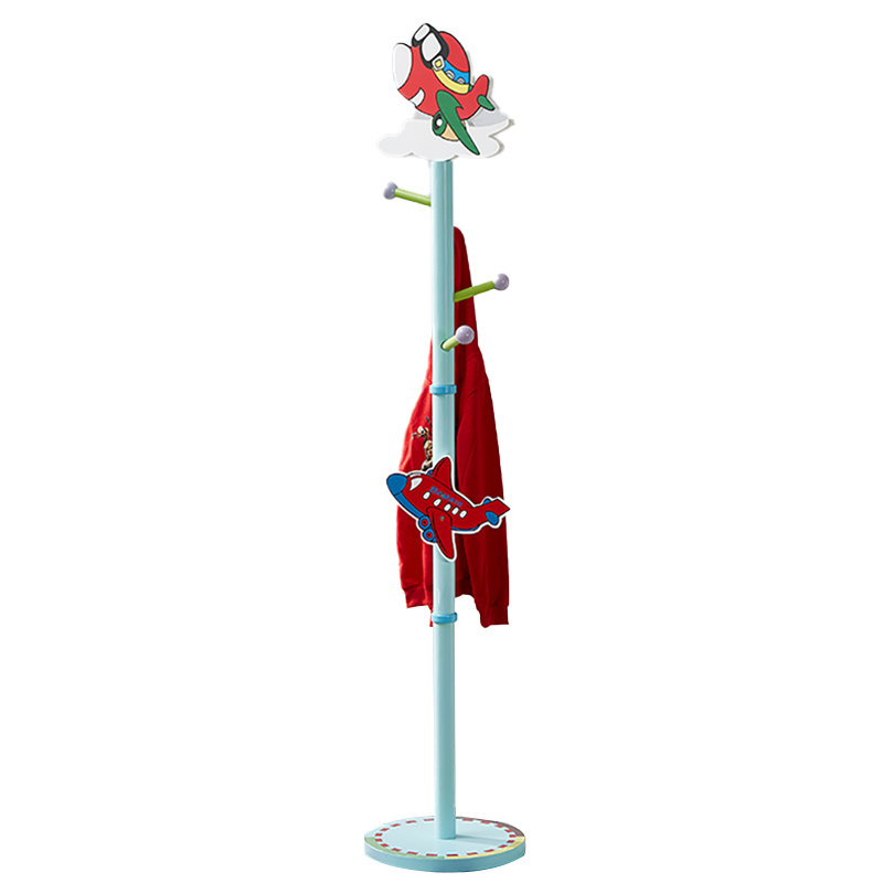 Multifunction wooden coat rack coat hanger stand hall tree for children kids bedroom entryway