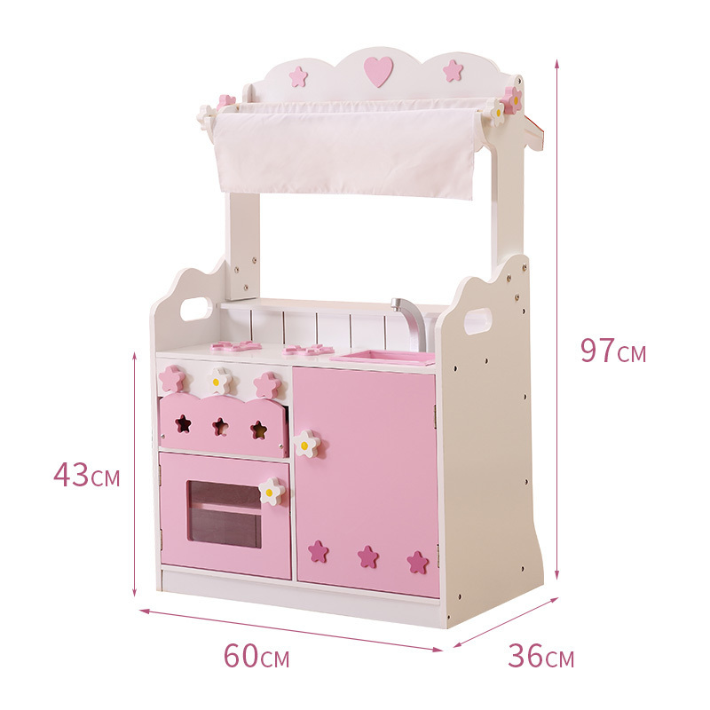 Wholesale Popular kitchen toy Wooden Pretend Play Mother Garden Educational Kitchen Toys