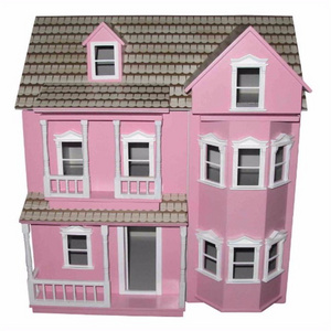 1:12 Scale Villa Stylish Fancy Wooden Toy Doll House For Kids