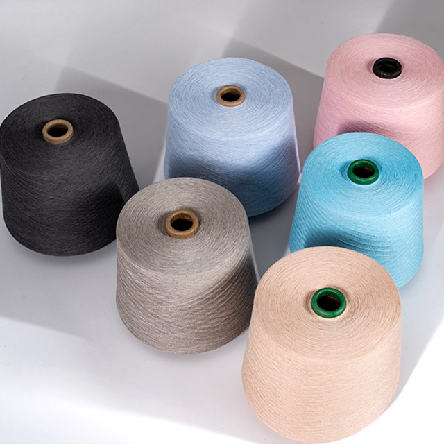 Bioserica Era 32S/1 50S/1OPHB/PHBV/PLA Functional Viscose Rayon siro spinning yarn for weaving knitting 50%R 30%C 20%