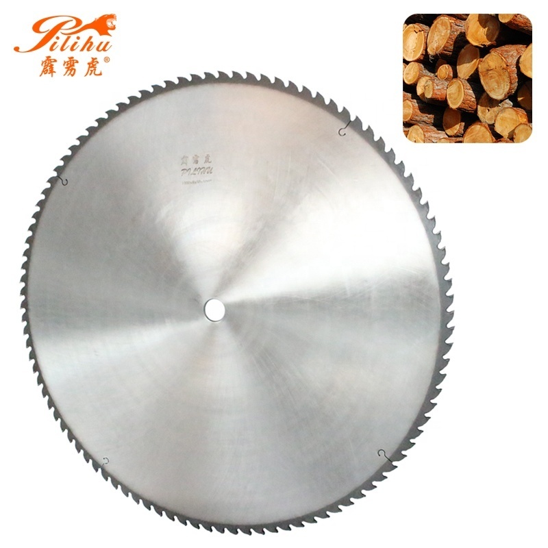 Pilihu 600mm Big Size Tct Circular Saw Blade For Sawmill Wood Fast Cutting